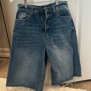 Never Worn, Nasty Gal Jorts, Size 4